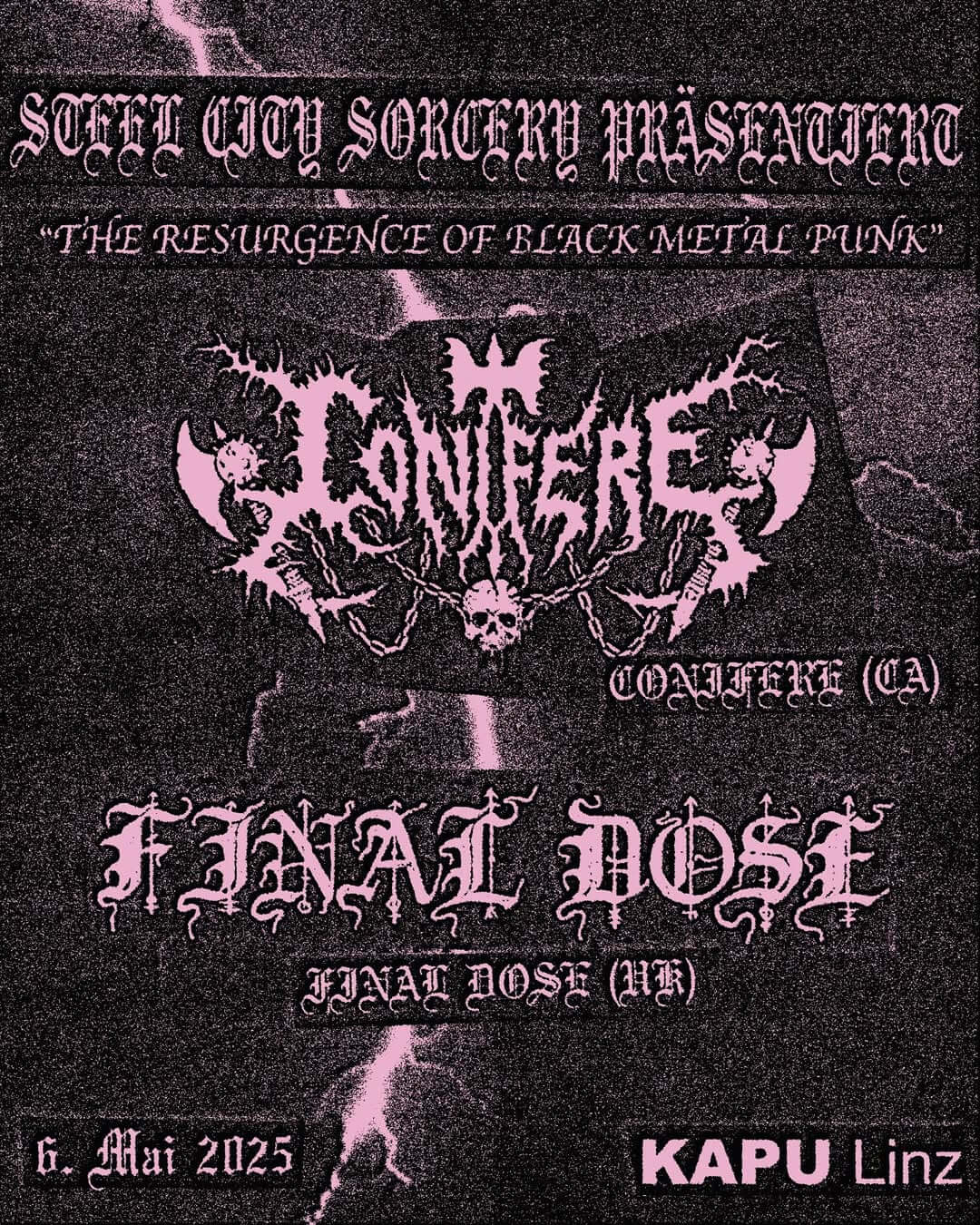 Artwork Steel City Sorcery Concert