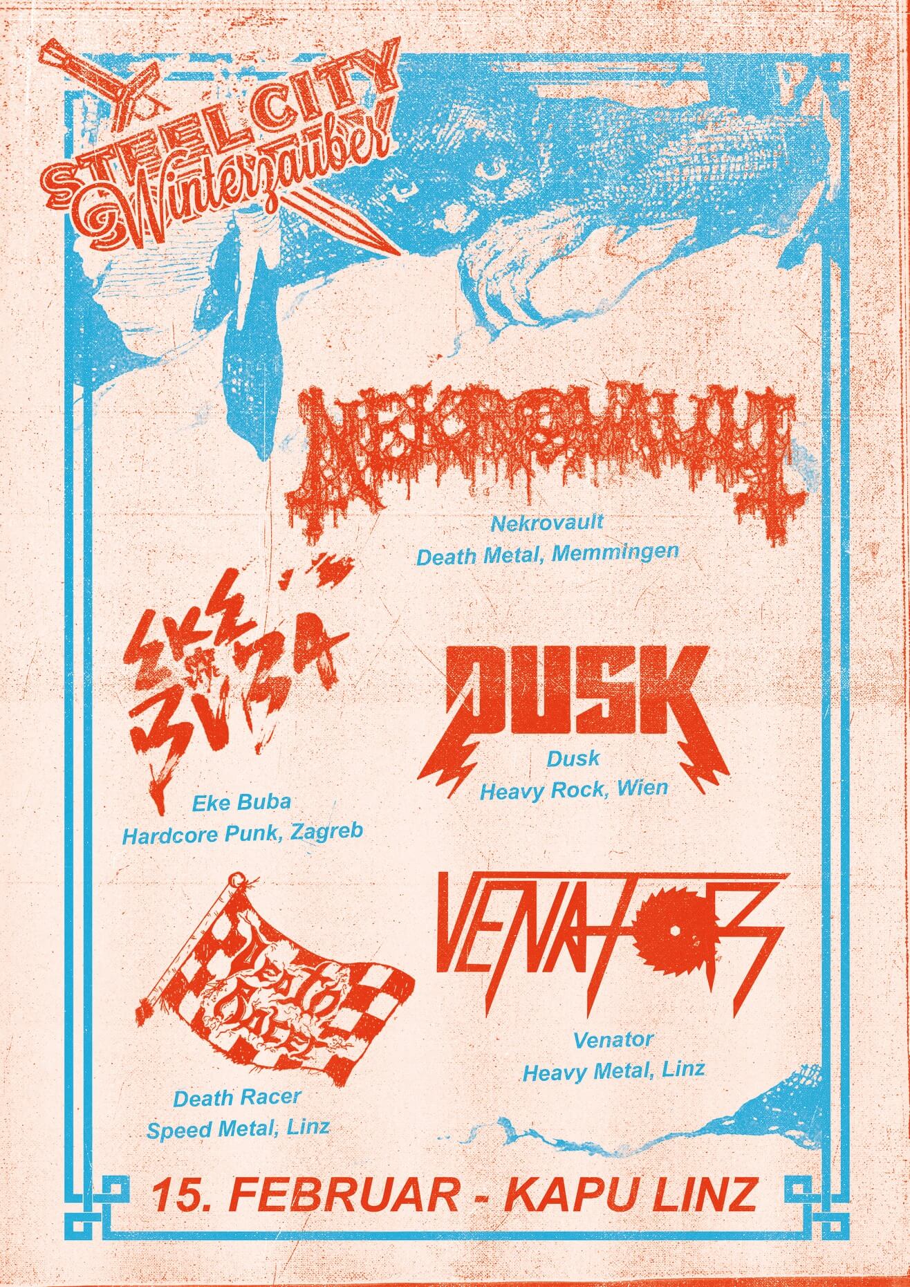 Poster for Steel City Sorcery Concert